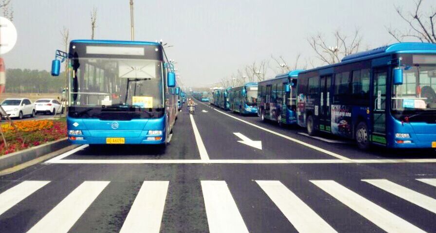 海通公交圓滿完成我市萬(wàn)人健步月牙島活動(dòng)交通運(yùn)輸保障工作