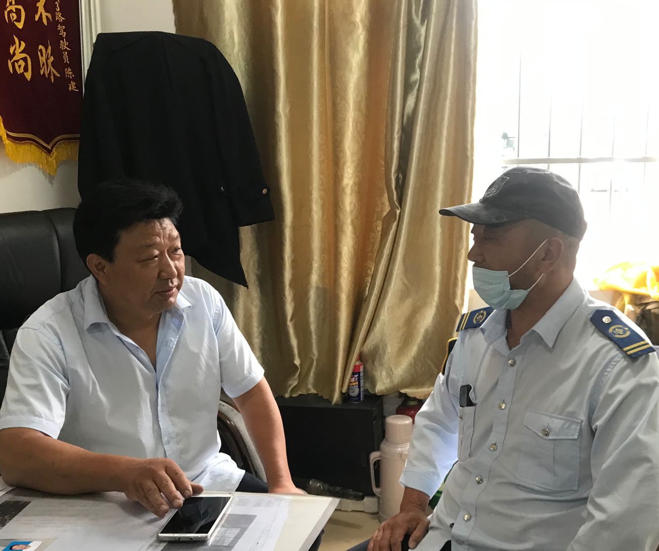 公交集團公交事業(yè)一部開展安全生產月 重點駕駛員“一對一”談心談話活動