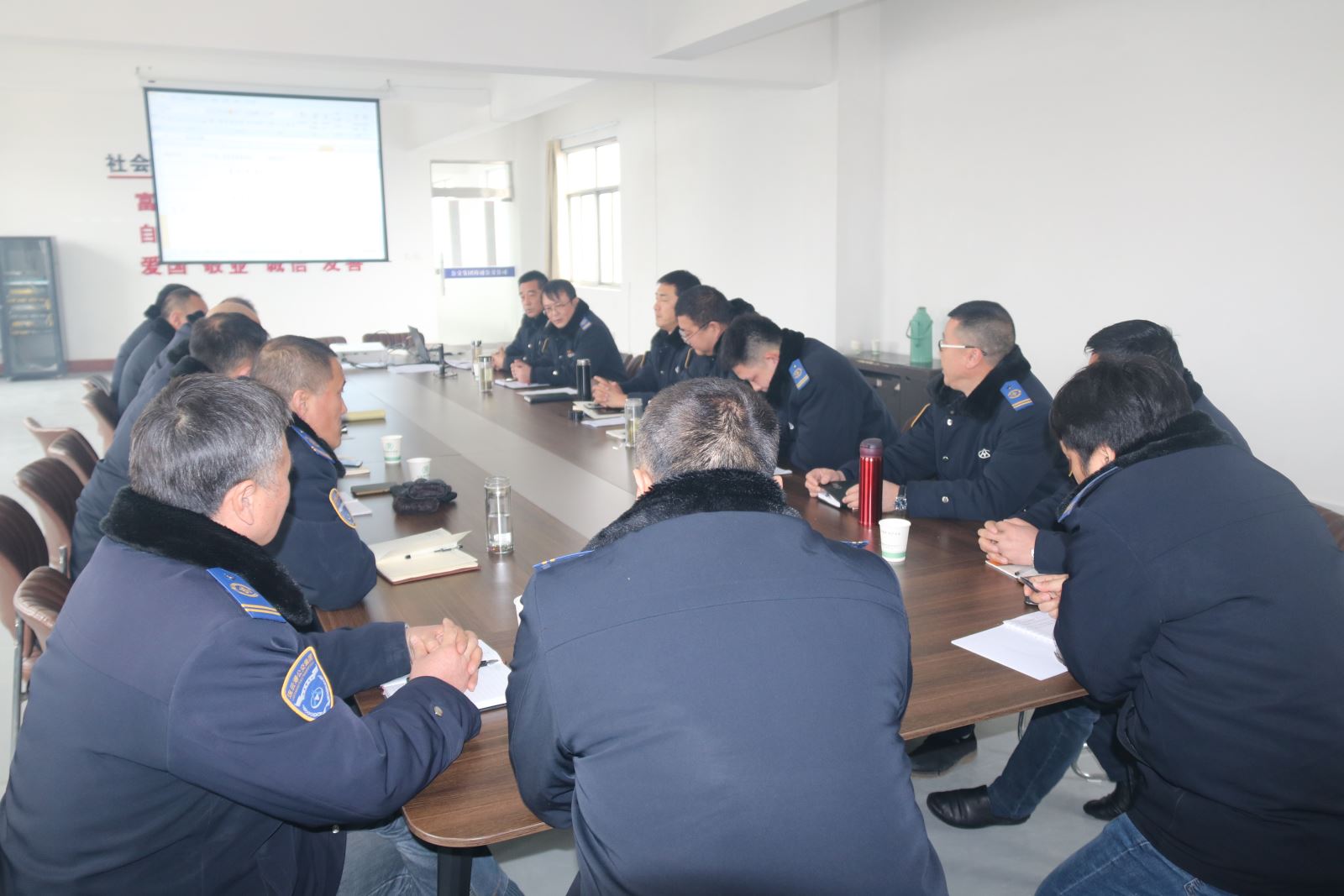 公交集團公交事業(yè)一部對安管人員開展崗位再培訓(xùn)