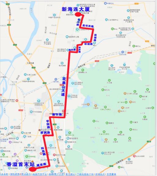 10月31日起，公交63路線正式開通運行