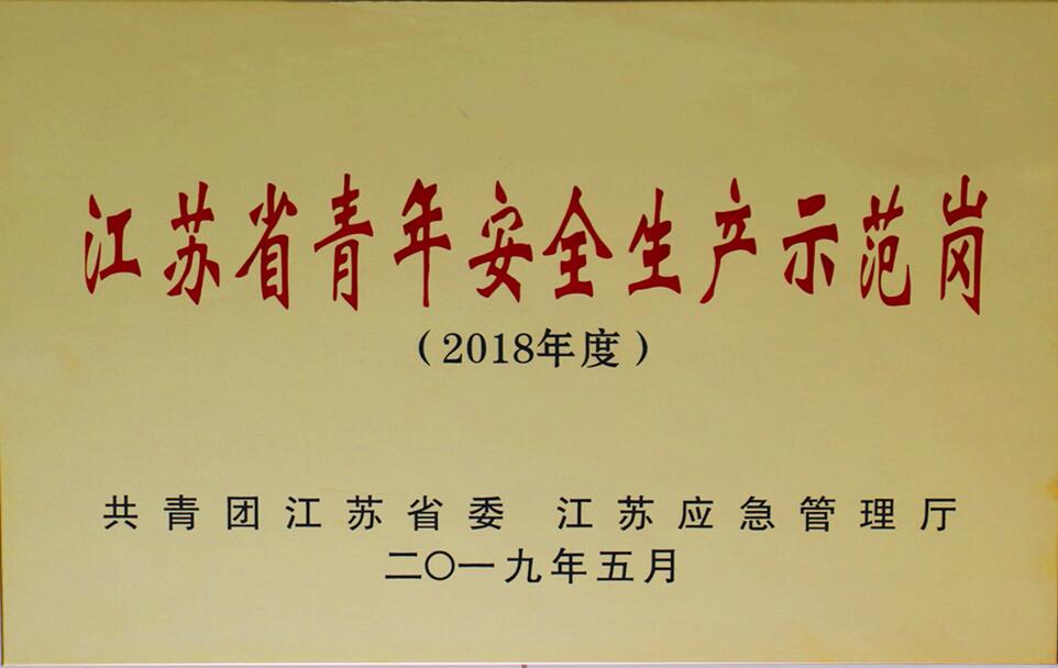 公交集團榮獲“江蘇省青年安全生產(chǎn)示范崗”榮譽稱號