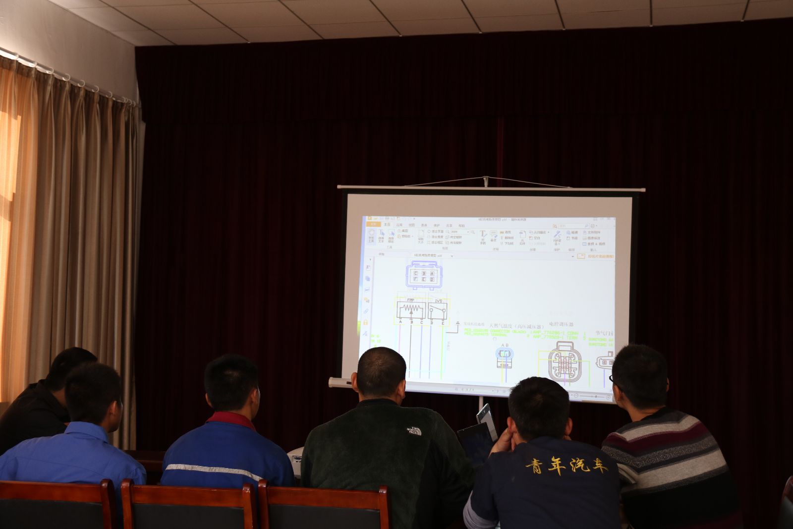 公交大浦廠開(kāi)展小班組培訓(xùn)活動(dòng)