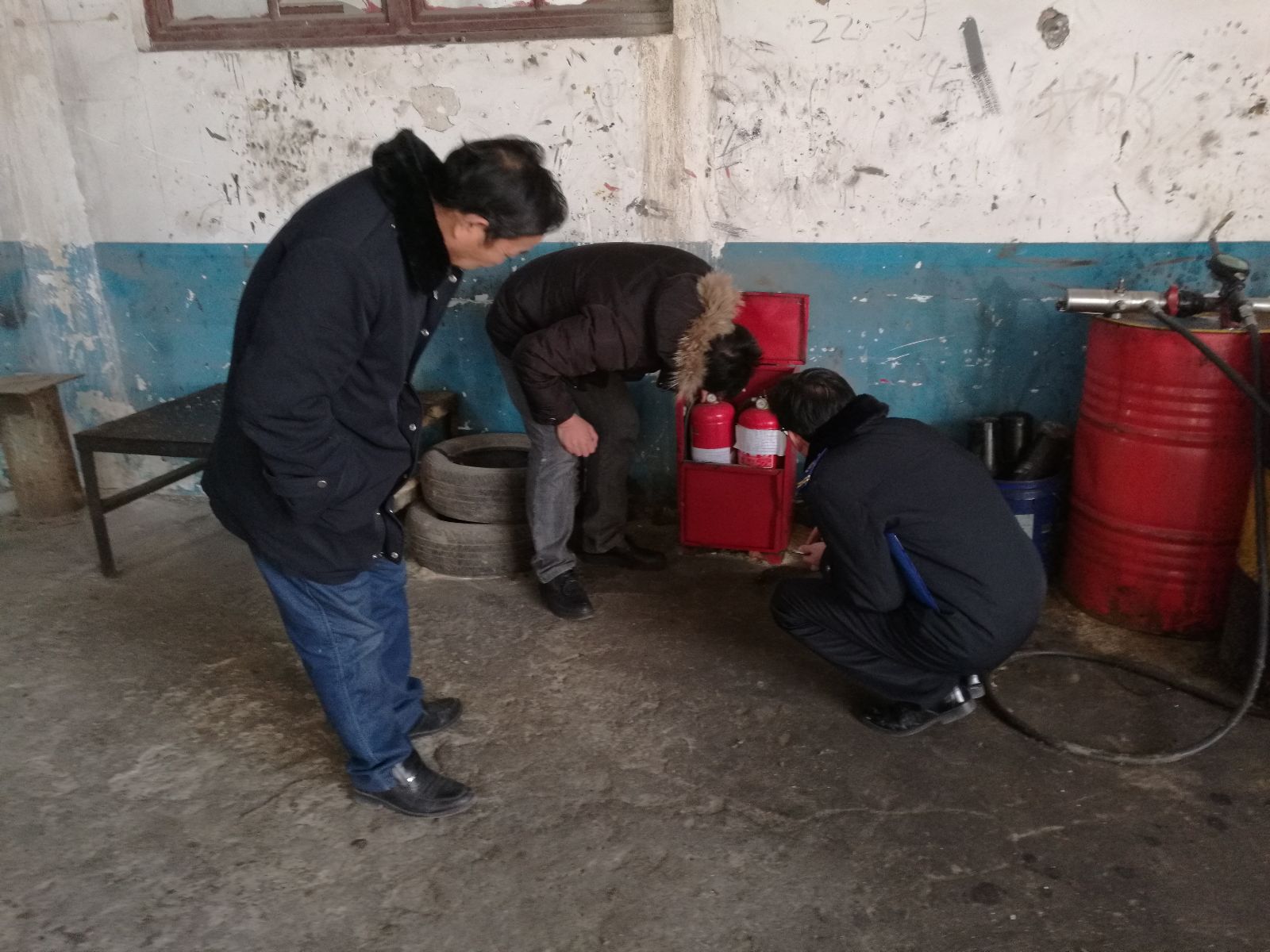 公交集團維修公司開展安全生產(chǎn)大檢查