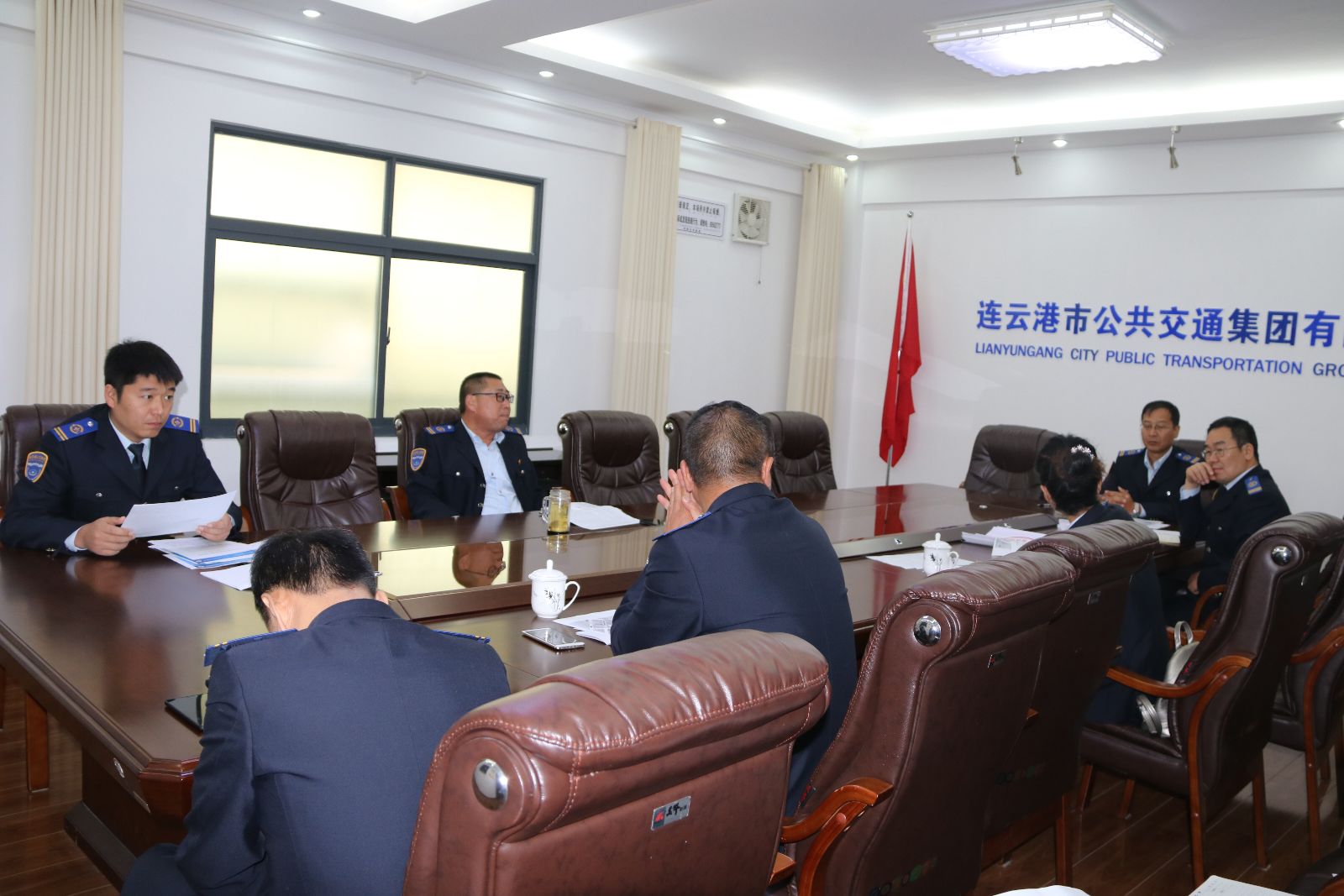 公交集團組織召開徐圩馬拉松賽交通運輸保障工作專題會