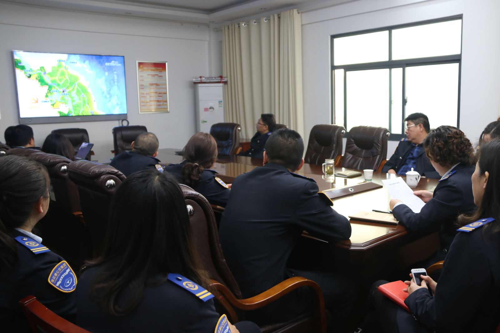 公交集團固定學(xué)習(xí)日組織各總支、支部觀看《航拍中國》之江蘇篇